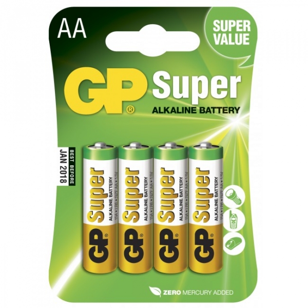 Comprar Pila alcalina AA modelo LR6 1,5 V blister 24 unidades · POWER MAX ·  Supermercado Supermercado Hipercor