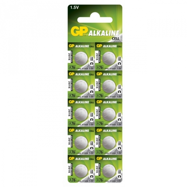 ABSINA 10x Pila de botón AG1 LR621-1,5V alcalina, a Prueba de Fugas y de