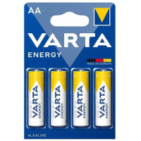Varta ENERGY LR6/AA x 4 pilas (blister)