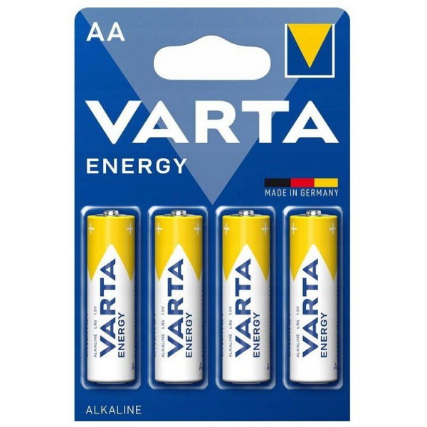 Varta ENERGY LR6/AA x 4 pilas (blister)