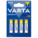 Varta ENERGY LR03/AAA x 4 pilas (blister)