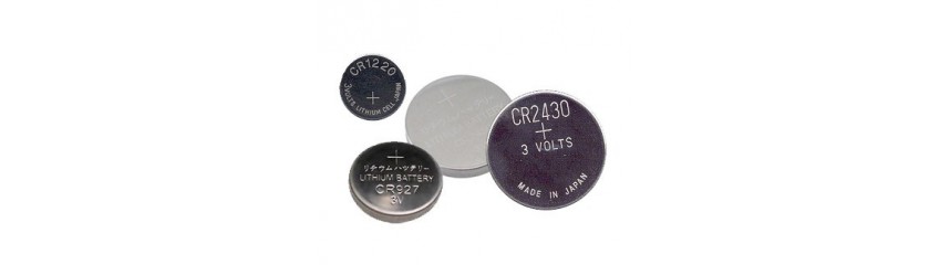 Pilas planas de litio CR2430 3 V (paquete de 4), Pilas planas de litio